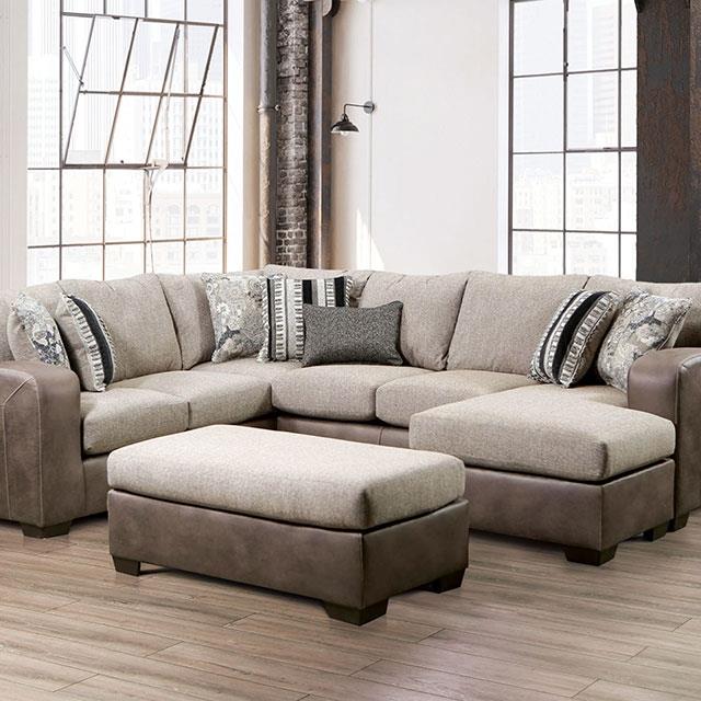 Furniture of America Ashenweald Sectional SM5404-SECT IMAGE 1