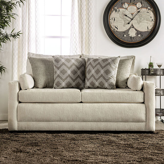 Furniture of America Burgess Stationary Fabric Loveseat SM7753-LV IMAGE 1