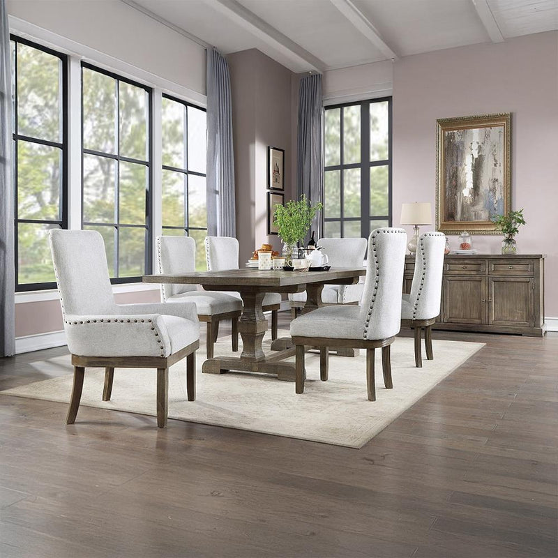 Acme Furniture Landon DN00950 Dining Table with Leaf IMAGE 6