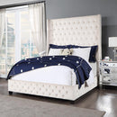 Acme Furniture Fabrice Queen Upholstered Panel Bed BD00965Q IMAGE 1