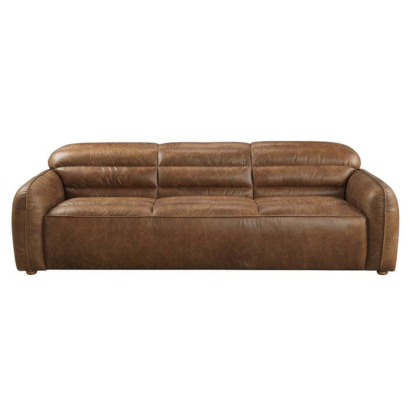 Acme Furniture Rafer Stationary Leather Sofa LV01020 IMAGE 3