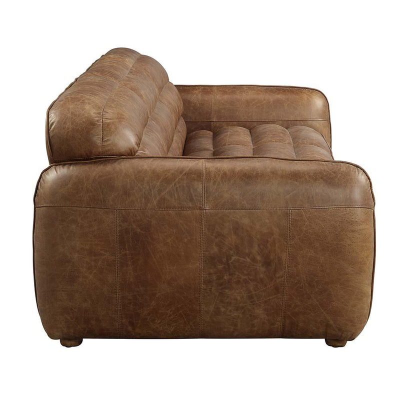 Acme Furniture Rafer Stationary Leather Sofa LV01020 IMAGE 4