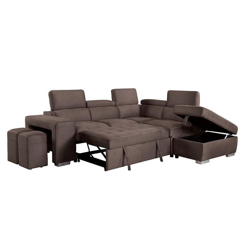 Acme Furniture Acoose Fabric Sectional LV01025 IMAGE 6