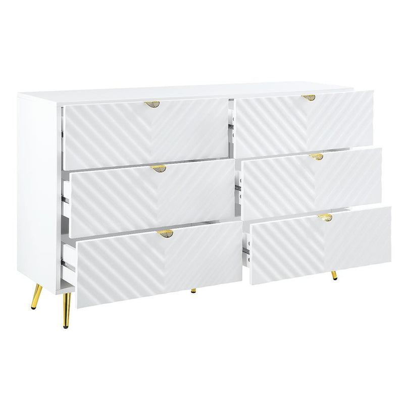 Acme Furniture Gaines 6-Drawer Dresser BD01037 IMAGE 4