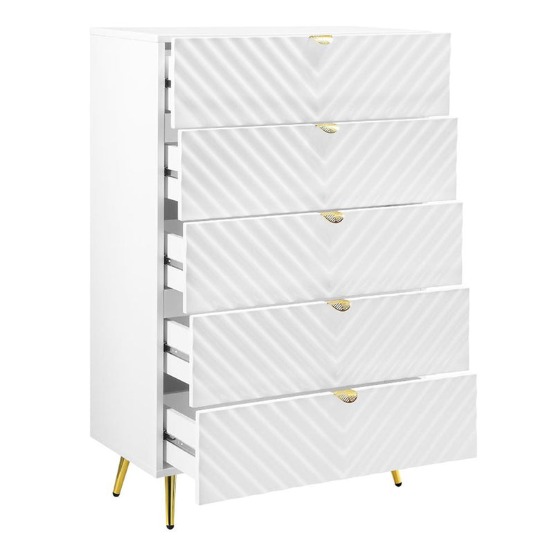 Acme Furniture Gaines 5-Drawer Chest BD01038 IMAGE 4