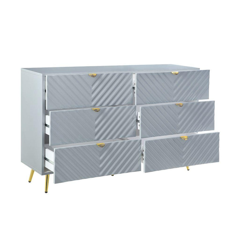 Acme Furniture Gaines 6-Drawer Dresser BD01043 IMAGE 2