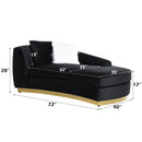 Acme Furniture Achelle LV01048 Chaise with 2 Pillows IMAGE 5