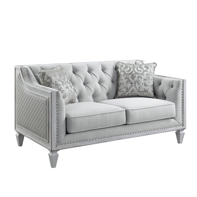 Acme Furniture Katia Stationary Fabric Loveseat LV01050 IMAGE 2