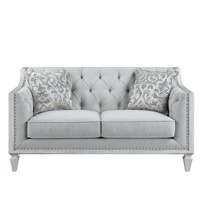 Acme Furniture Katia Stationary Fabric Loveseat LV01050 IMAGE 3