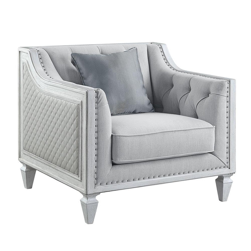 Acme Furniture Katia Stationary Fabric Chair LV01051 IMAGE 2