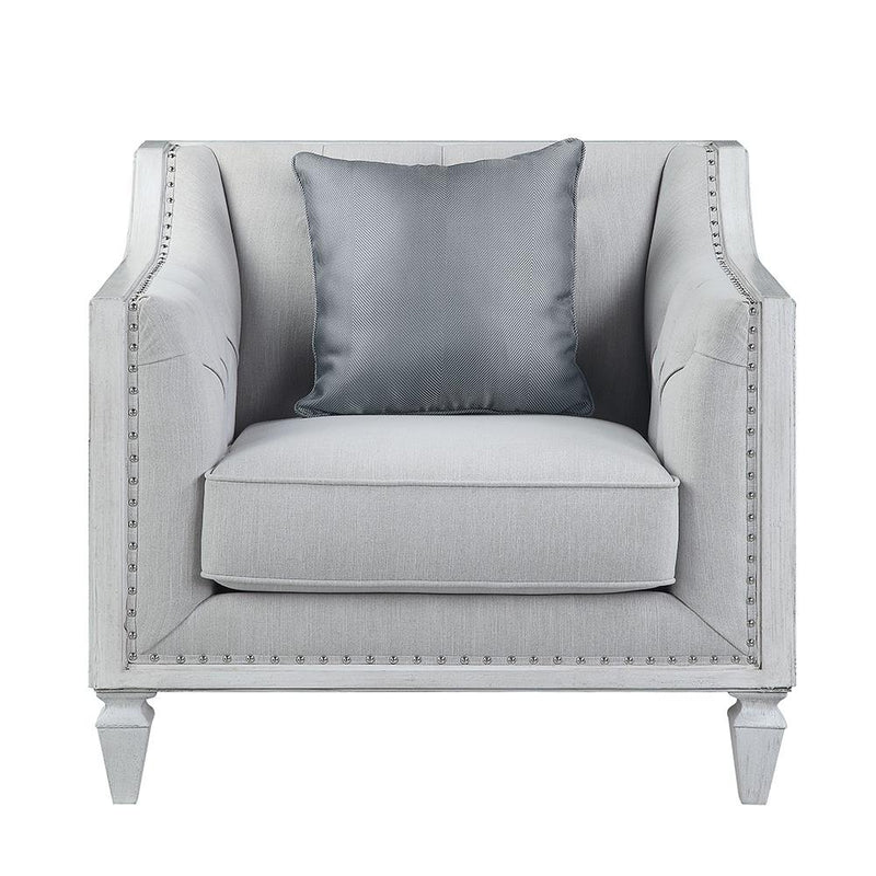 Acme Furniture Katia Stationary Fabric Chair LV01051 IMAGE 3