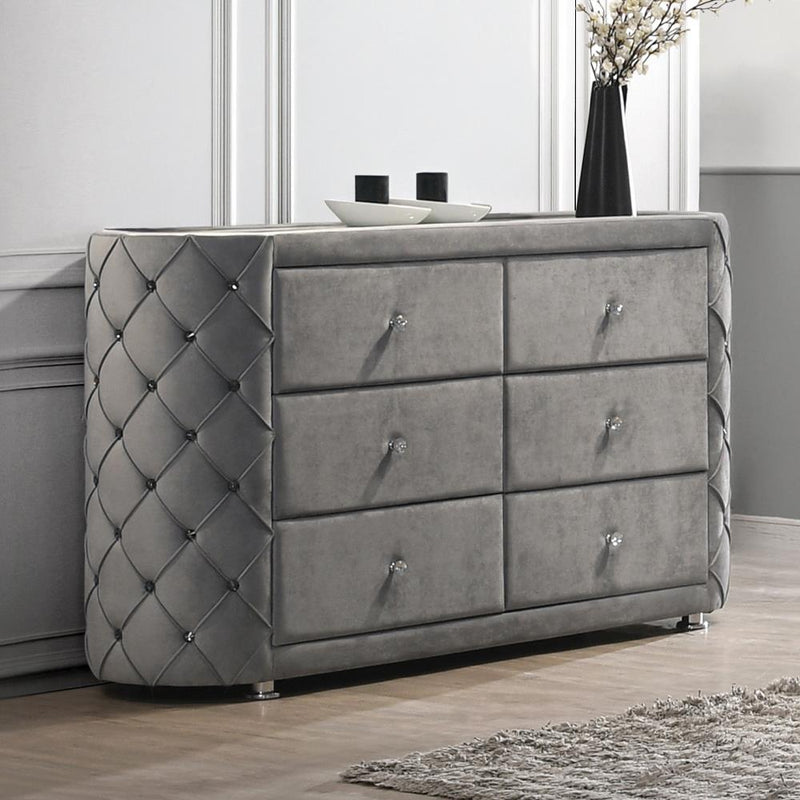 Acme Furniture Perine 6-Drawer Dresser BD01065 IMAGE 1