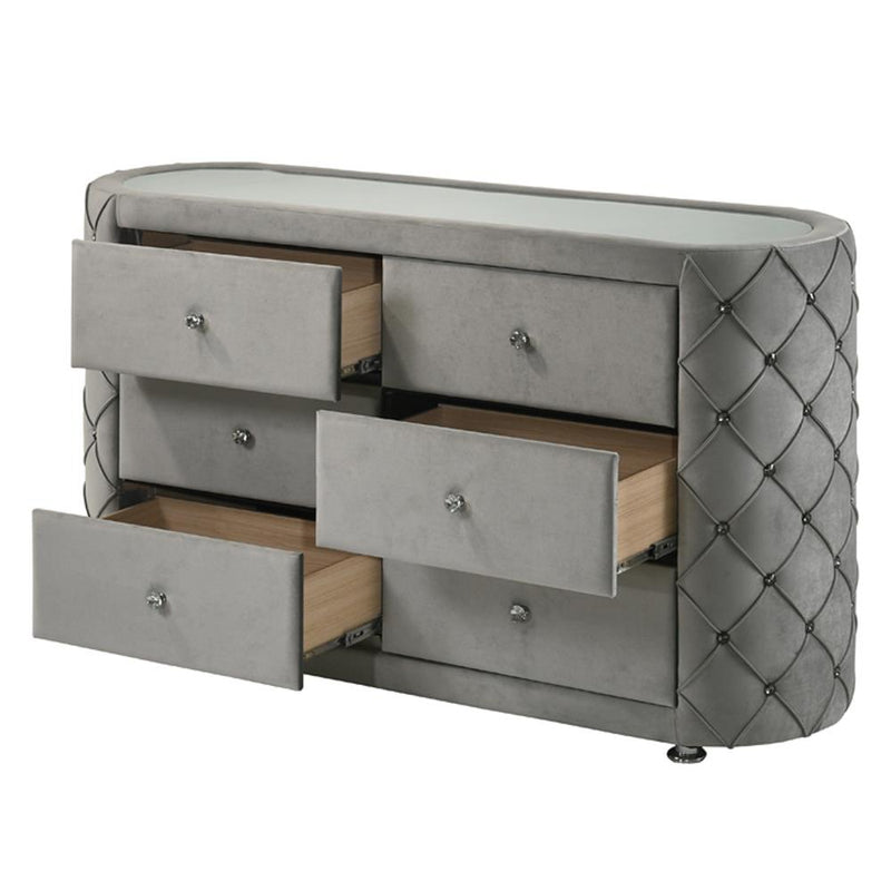 Acme Furniture Perine 6-Drawer Dresser BD01065 IMAGE 4