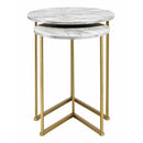 Acme Furniture Garo Nesting Tables LV01087 IMAGE 2