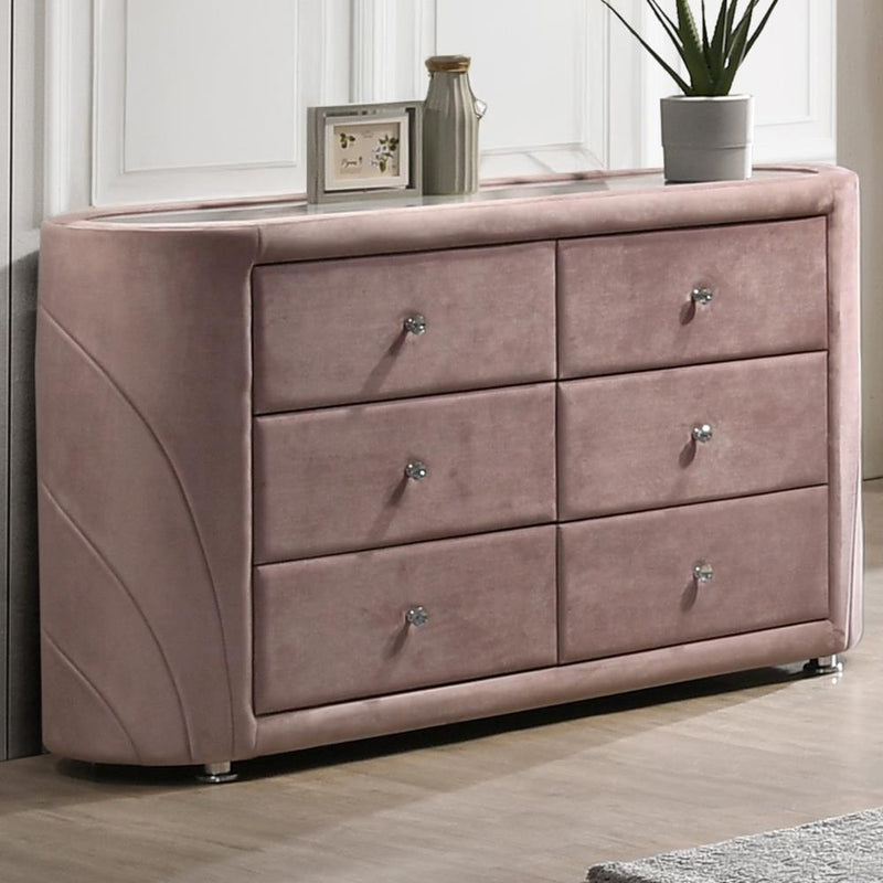 Acme Furniture Salonia 6-Drawer Dresser BD01186 IMAGE 1