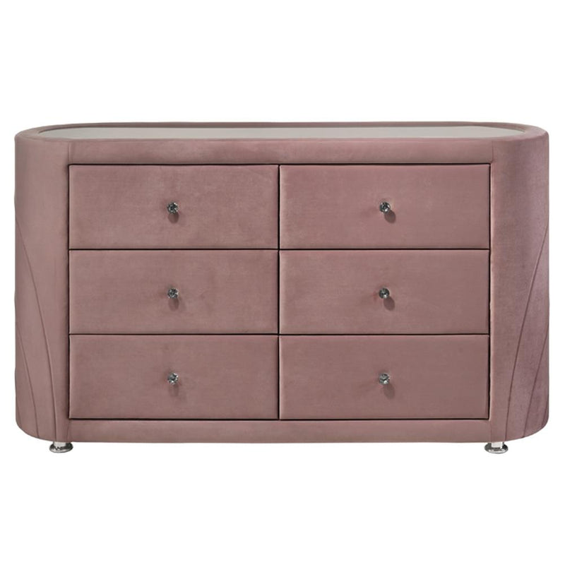 Acme Furniture Salonia 6-Drawer Dresser BD01186 IMAGE 3