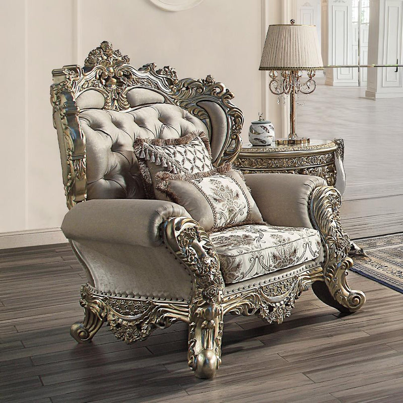 Acme Furniture Danae Stationary Fabric Chair LV01195 IMAGE 1