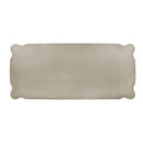 Acme Furniture Danae Dining Table with Copper Top and Pedestal Base DN01197 IMAGE 3