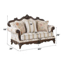 Acme Furniture Nayla LV01274 Loveseat with 3 Pillows IMAGE 6