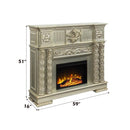 Acme Furniture Vendome AC01311 Fireplace IMAGE 2