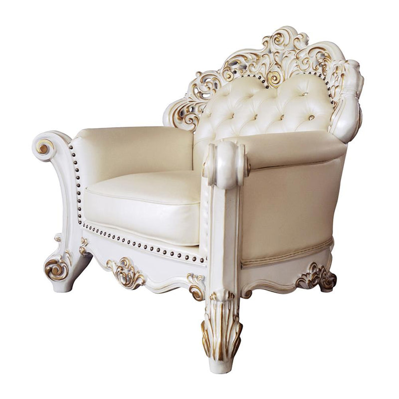 Acme Furniture Vendom Stationary Polyurethane Chair LV01326 IMAGE 2