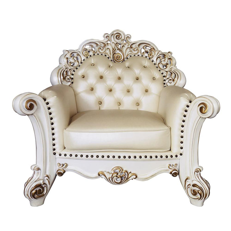 Acme Furniture Vendom Stationary Polyurethane Chair LV01326 IMAGE 3