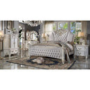 Acme Furniture Vendome King Upholstered Poster Bed BD01335EK IMAGE 1