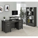 Coaster Furniture Dylan 801576 60-inch 4-Drawer Lift Top Office Desk - Weathered Grey IMAGE 12