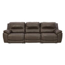 Signature Design by Ashley Dunleith U71604S5 3 pc Power Reclining Sofa IMAGE 1