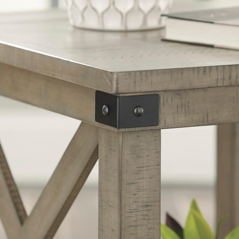 Signature Design by Ashley Aldwin T457T1 Coffee Table and 2 End Tables IMAGE 5