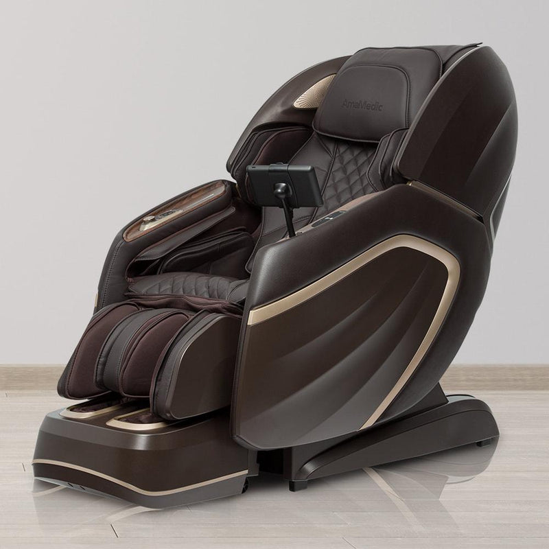 Osaki Massage Chair Massage Chairs Massage Chair Amamedic Hilux 4D Massage Chair - Brown IMAGE 2