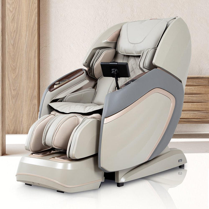 Osaki Massage Chair Massage Chairs Massage Chair Osaki OS 4D Emperor Massage Chair - Taupe IMAGE 2