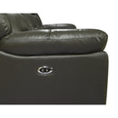 New Classic Furniture Sebastian Reclining Leather Loveseat L2641-20-LGR IMAGE 4