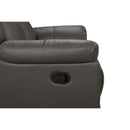 New Classic Furniture Taggart Reclining Leather Loveseat L2642-20-GRY IMAGE 4