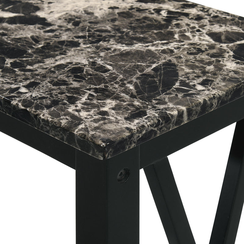 New Classic Furniture Eden Chairside Table T07-23-BLKMB IMAGE 4