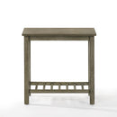 New Classic Furniture Eden Chairside Table T07-23-GRY IMAGE 2