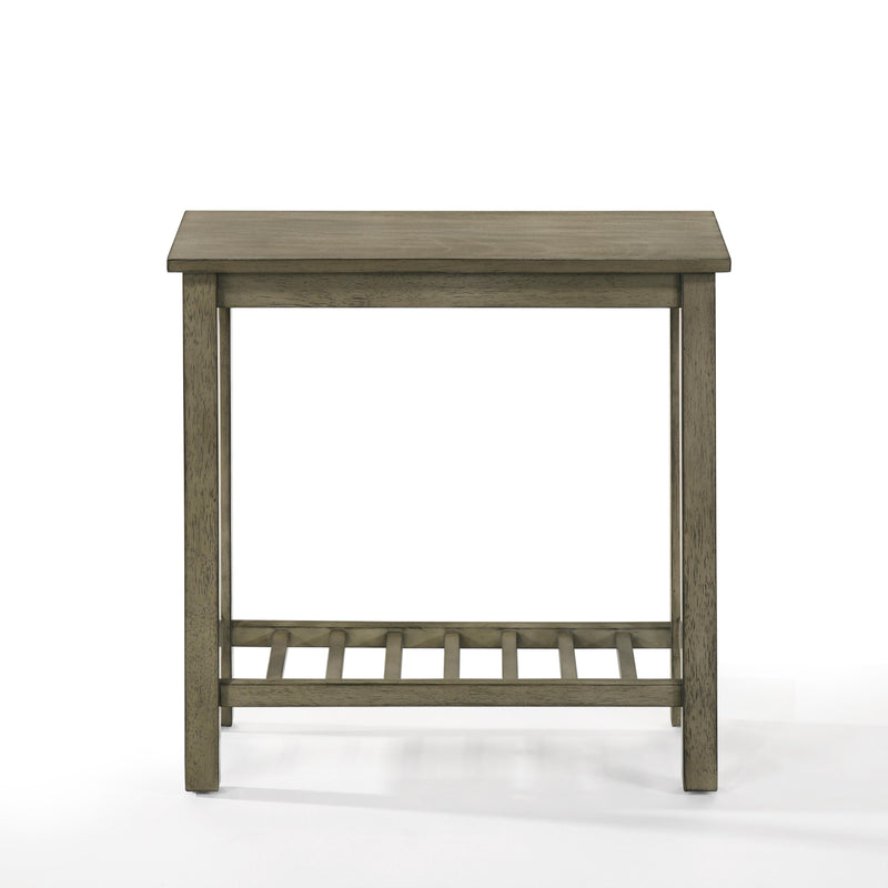 New Classic Furniture Eden Chairside Table T07-23-GRY IMAGE 2