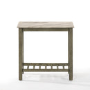 New Classic Furniture Eden Chairside Table T07-23-GRYMB IMAGE 2
