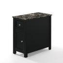 New Classic Furniture Samson End Table T082-23-BLKMB IMAGE 1