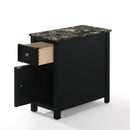 New Classic Furniture Samson End Table T082-23-BLKMB IMAGE 4