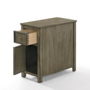 New Classic Furniture Samson End Table T082-23-GRY IMAGE 4