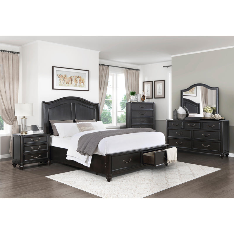 Homelegance Herman California King Platform Bed with Storage 1420K-1CK* IMAGE 4
