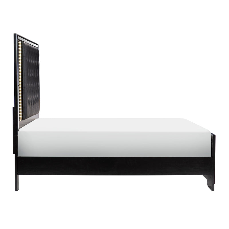 Homelegance Aveline California King Upholstered Panel Bed 1428BKK-1CK* IMAGE 3