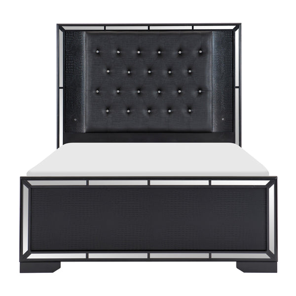 Homelegance Aveline King Upholstered Panel Bed 1428BKK-1EK* IMAGE 1