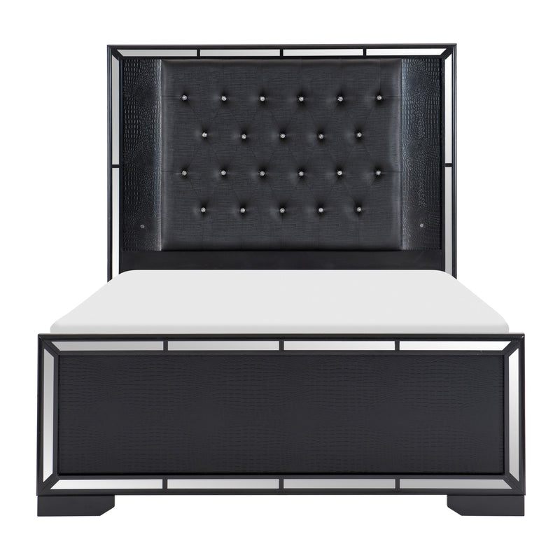 Homelegance Aveline King Upholstered Panel Bed 1428BKK-1EK* IMAGE 1