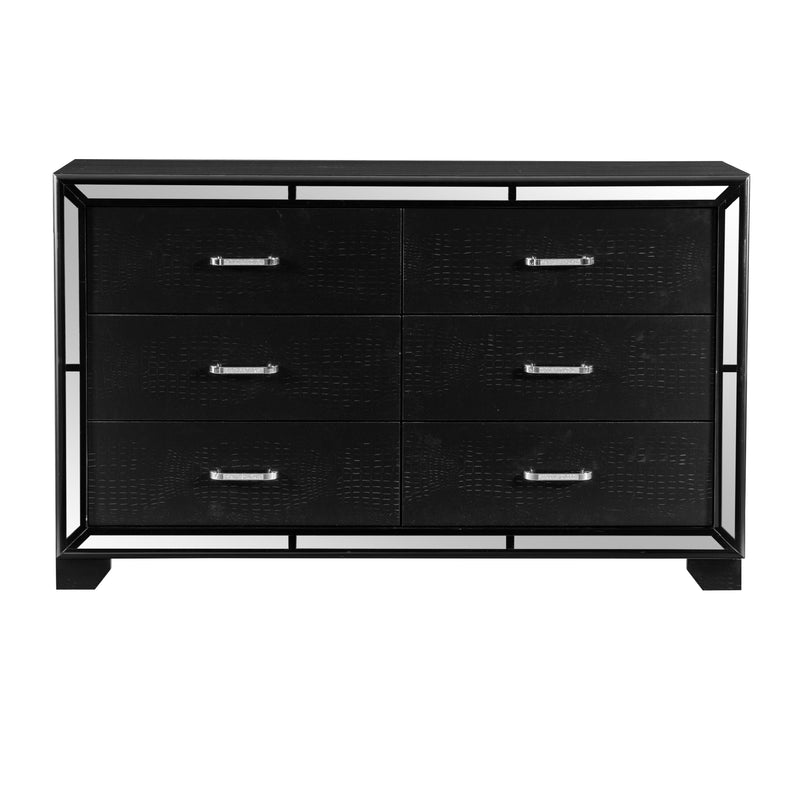 Homelegance Aveline 6-Drawer Dresser 1428BK-5 IMAGE 1