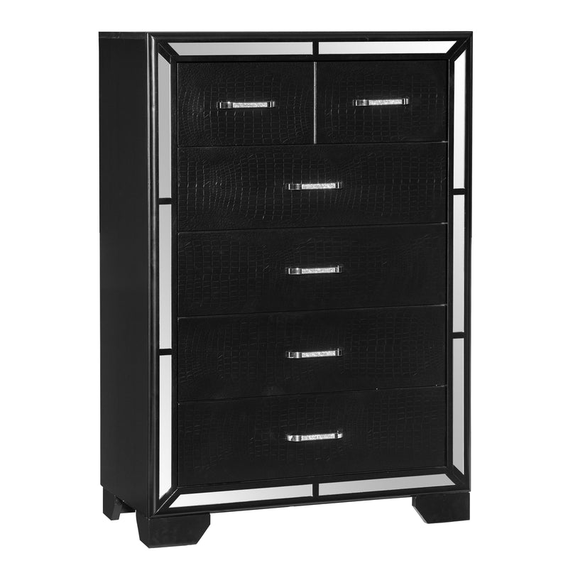 Homelegance Aveline 5-Drawer Chest 1428BK-9 IMAGE 2