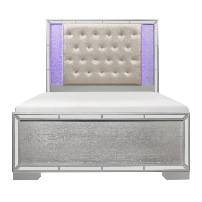 Homelegance Aveline King Upholstered Panel Bed 1428SVK-1EK* IMAGE 1