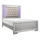 Homelegance Aveline King Upholstered Panel Bed 1428SVK-1EK* IMAGE 2