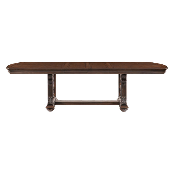 Homelegance Bergen Dining Table with Trestle Base 5829-108* IMAGE 1